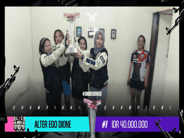 Tampil Konsisten, Alter Ego Dione Jadi Juara GPSL Season 1