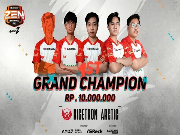 Tekuk Dewa United, Bigetron Arctic Juara VALORANT ZEN INVITATIONAL S2