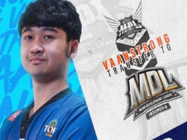 "Menganggur" di EVOS Legends, Vaanstrong Diturunkan ke EVOS Icon