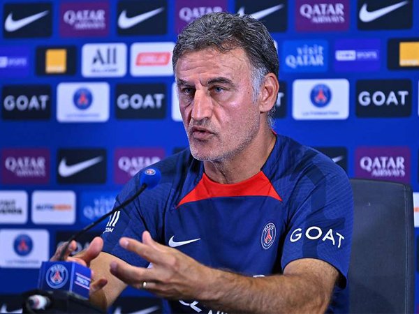 Manajer Paris Saint-Germain, Christophe Galtier.