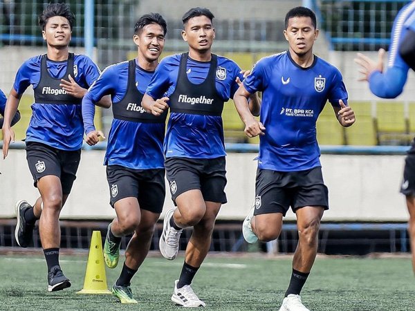 Latihan skuat PSIS Semarang