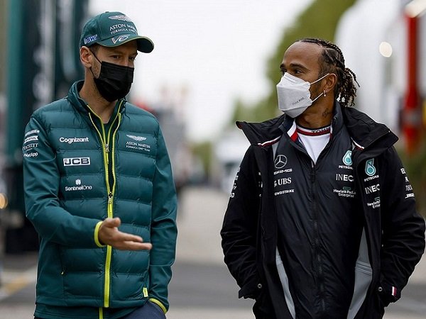 Sebastian Vettel, Lewis Hamilton