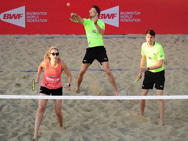 Indonesia Jadi Bagian Sejarah Kompetisi AirBadminton Pertama di Bali