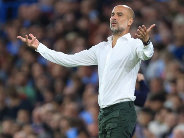 Manajer Manchester City, Pep Guardiola.