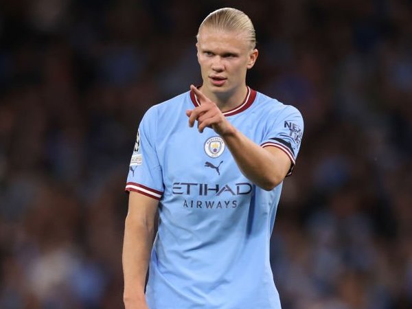 Striker Manchester City, Erling Haaland.
