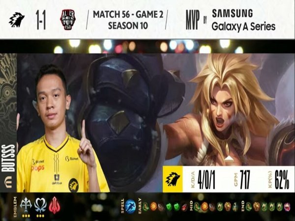 MPL ID Season 10: Penutupan Manis ONIC Esports, Taklukkan Alter Ego 2-1
