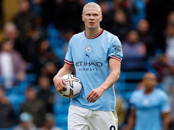 Striker Manchester City, Erling Haaland.