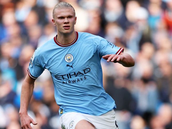 Striker Manchester City, Erling Haaland.