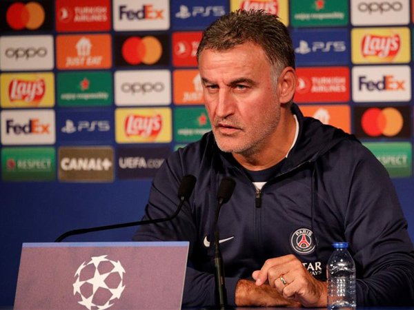 Manajer Paris Saint-Germain, Christophe Galtier.