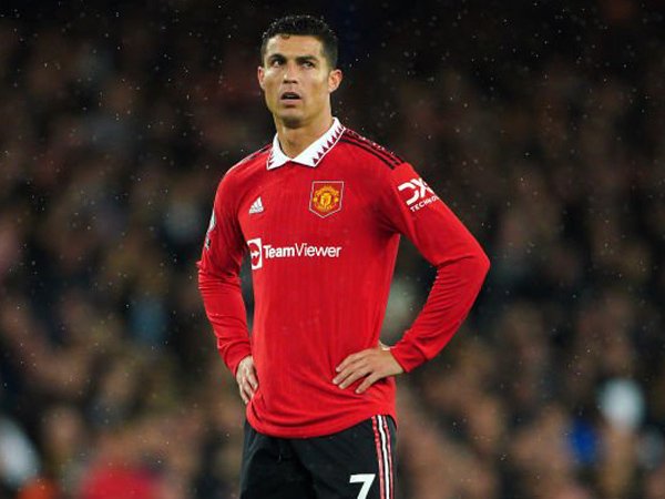 Penyerang Manchester United, Cristiano Ronaldo.