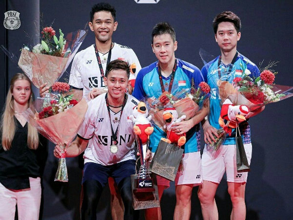 Atasi Minions, Fajar/Rian Menangi All Indonesian Finals Denmark Open 2022