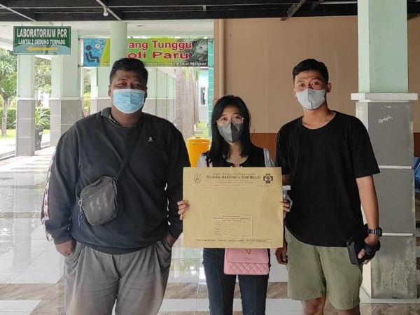 Tim Crisis Center Arema FC juga bergerak sampai ke luar Kota Malang Raya