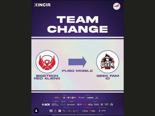 Bigetron RA Lepas Piala Presiden Esports 2022, Geek Fam ID Menjadi Pengganti