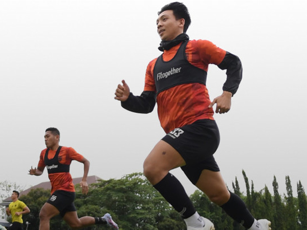 Latihan skuat Borneo FC