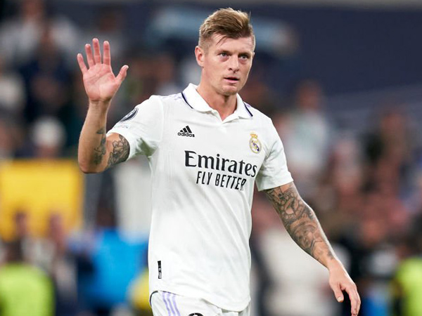Gelandang Real Madrid, Toni Kroos.