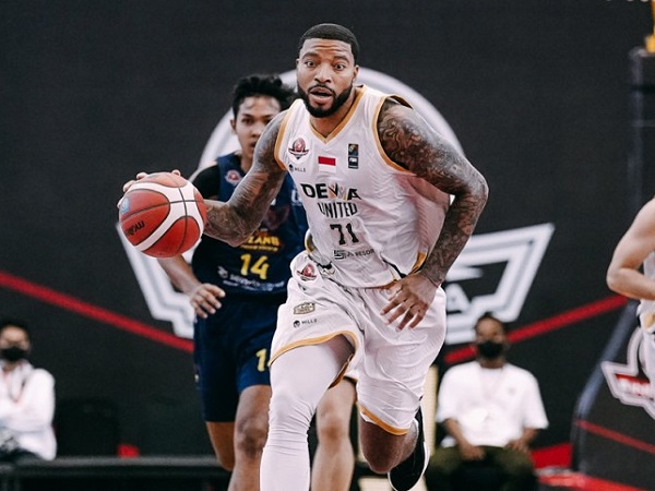 Jamarr Andre Johnson ketika bertanding di Indonesia Cup.