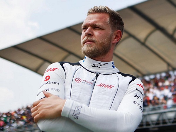 Pebalap Tim Haas, Kevin Magnussen.