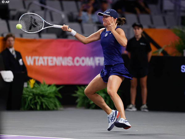 Iga Swiatek tak bermimpi kantongi catatan sempurna di WTA Finals