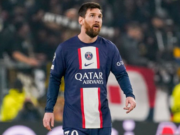 Penyerang Paris Saint-Germain, Lionel Messi.