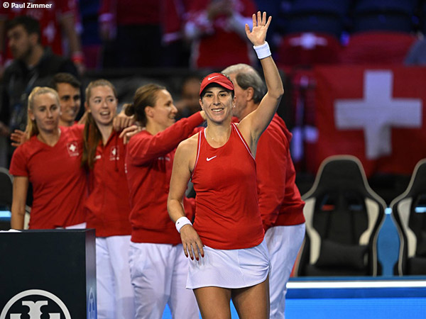 Belinda Bencic dan Viktorija Golubic bawa Swiss ke semifinal Billie Jean King Cup