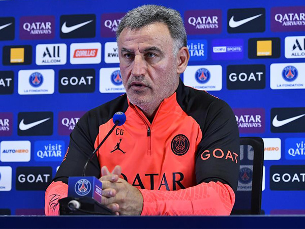 Manajer Paris Saint-Germain, Christophe Galtier.