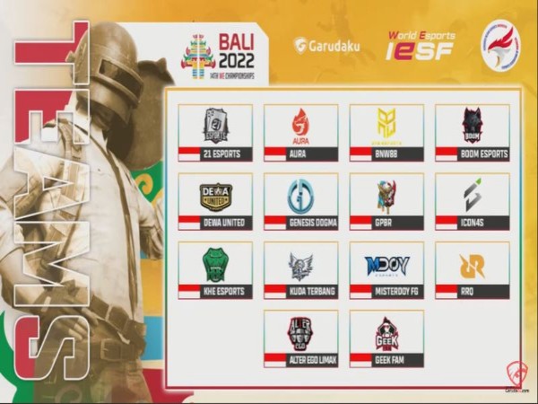 Hasil Final Seleknas IESF 2022 PUBG Mobile: Kuda Terbang Susul NFT ke Pelatnas