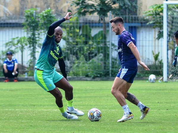 Persib menggelar game internal