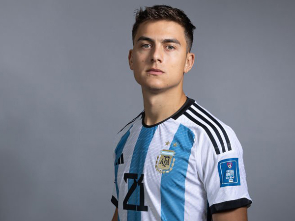 Striker timnas Argentina, Paulo Dybala.