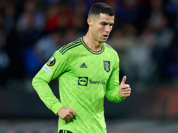 Penyerang Manchester United, Cristiano Ronaldo.