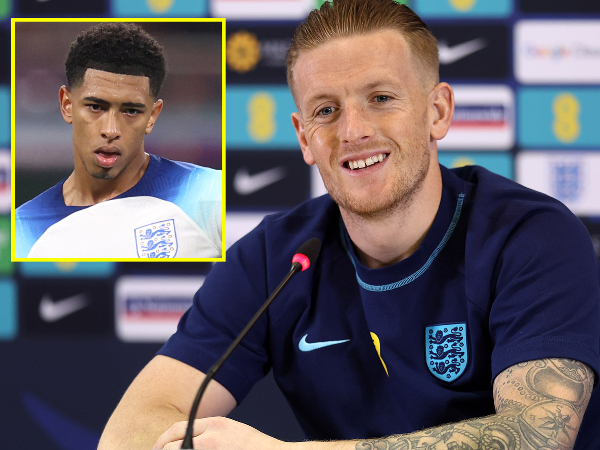 Jordan Pickford puji Jude Bellingham