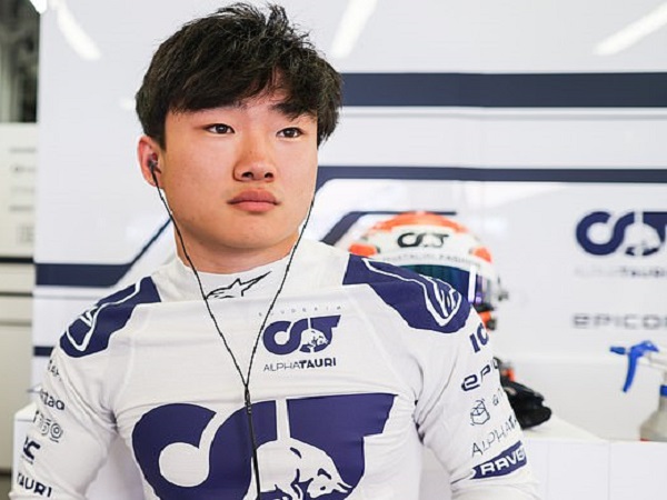 Pebalap Scuderia AlphaTauri, Yuki Tsunoda.