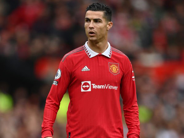 Penyerang Manchester United, Cristiano Ronaldo.