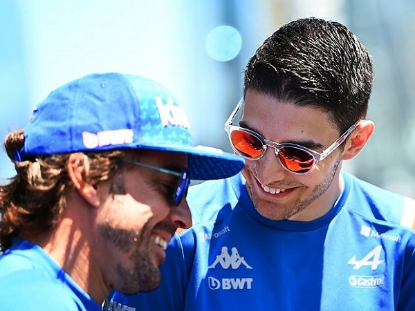 Esteban Ocon, Fernando Alonso