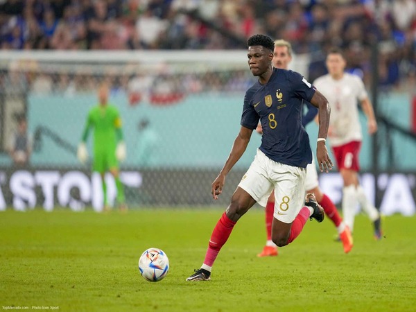 Aurelien Tchouameni tak terima jika dirinya dianggap 'terlalu hijau' untuk membela Timnas Prancis di Piala Dunia 2022 / via Reuters