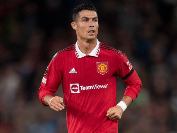 Penyerang Manchester United, Cristiano Ronaldo.
