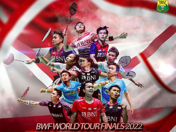 Indonesia Kirim Wakil Semua Sektor di BWF World Tour Finals 2022