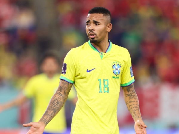 Ronaldo memberikan pesan dukungan kepada Gabriel Jesus