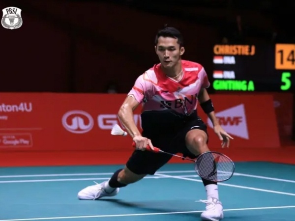 Jonatan Christie Amankan Kemenangan Pertama di BWF World Tour Finals 2022