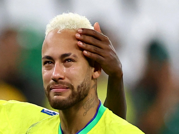 Neymar meragukan kansnya untuk tetap memperkuat Brasil di Piala Dunia 2026, menyusul kegagalan Tim Samba di babak delapan besar Piala Dunia Qatar / via Reuters