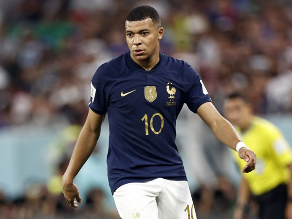 Penyerang timnas Prancis, Kylian Mbappe.