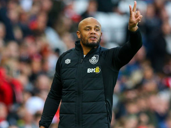 Manajer Burnley, Vincent Kompany.