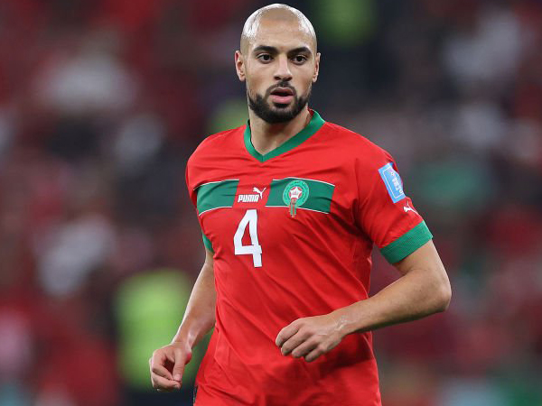 Gelandang timnas Maroko, Sofyan Amrabat.