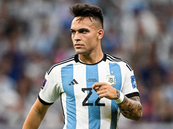 Striker timnas Argentina, Lautaro Martinez.
