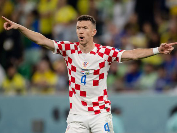 Pemain sayap timnas Kroasia, Ivan Perisic.