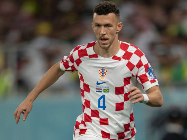 Pemain sayap timnas Kroasia, Ivan Perisic.