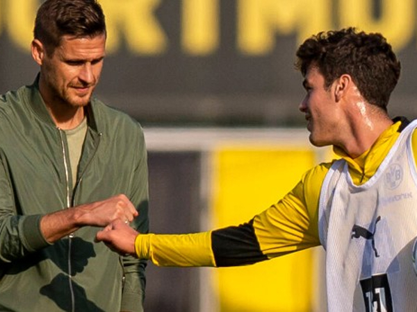 Gio Reyna dan Sebastian Kehl