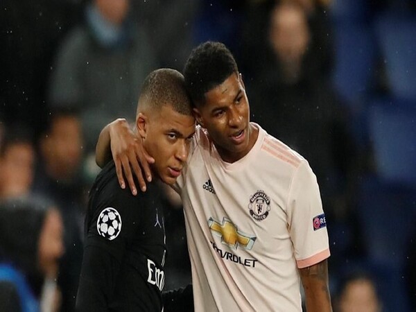 PSG dilaporkan tertarik untuk menduetkan Marcus Rashford dengan Kylian Mbappe dan siap memberikan gaji fantastis untuk penyerang Manchester United tersebut / via AFP