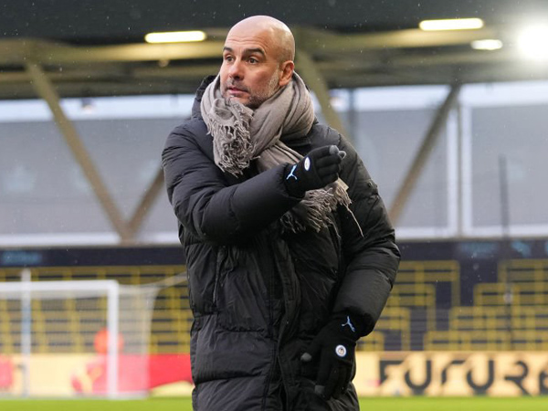 Manajer Manchester City, Pep Guardiola.