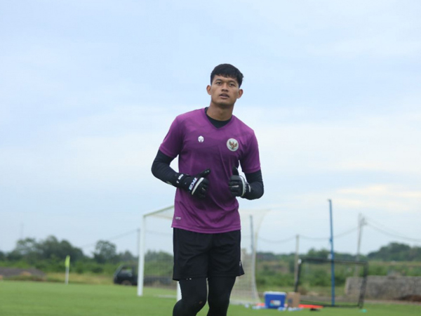 Kiper timnas Indonesia, Muhammad Riyandi siap hadapi Piala AFF 2022
