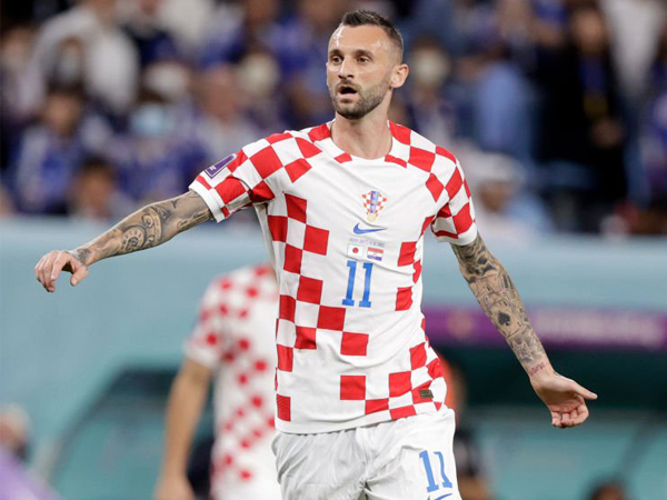 Gelandang timnas Kroasia, Marcelo Brozovic.